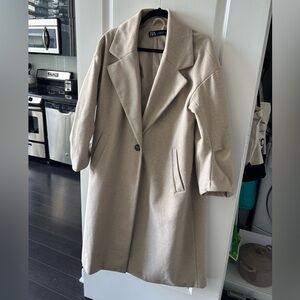Zara Oversized Soft Coat